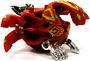 Bakugan Gundalian Invaders - BakuBoost - BakuMetalix - Pyrus(Red) Phosphos[Battle Gear Ready]