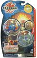 Bakugan B2 - Bakupearl Starters - Aquos Wormquake, Haos Ravenoid, Mystery