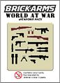 BrickArms - World At War Weapons Pack