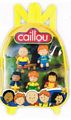 Caillou and Friends Back Pack 5 FIGURE Set