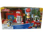 CAILLOU One Day with the Fire Brigade Playset