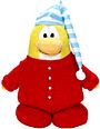 Club Penguin Plush - Red Pajamas[Series 5]