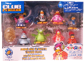 Club Penguin 2-Inch Mix N Match Figure Pack [Cheerleader, Gamma Gal, Shadow Guy, Referee, Cadence, Knight, Blue Dragon and Rocks