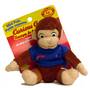 4-Inch Plush: Curious George with Blue Shirt