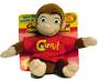 4-Inch Plush: Curious George with Red Shirt