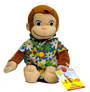 7-Inch Plush: Curious George with Hawaiian shirt