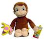 7-Inch Plush: Curious George with Butterfly