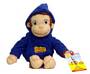 7-Inch Plush: Curious George with Blue hooded shirt