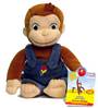 7-Inch Plush: Curious George with Blue Jeans