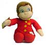 7-Inch Plush: Curious George Red PJs