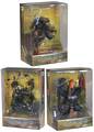 Halo 3 Master Chief, Brute Chieftain, Arbiter Statue Set of 3