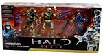 Halo Reach - 3-Pack Infection - Human Spartan and Zombie Spartan