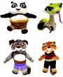 Kung Fu Panda 4-Inch Plush Set of 4