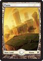 MTG Zendikar Foil Basic Land - Plains - A