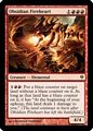 MTG Zendikar Mythic - Obsidian Fireheart