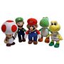 6-Inch Nintendo Super Mario Plush Series 2 Set of 5