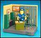 The Simpsons POLICE STATION WITH EDDIE