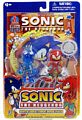 3-Inch Sonic The Hedgehog - 2-Pack: Clear Blue Sonic and Knuckles