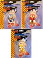 Sonic The Hedgehog - Mini 2.5 Inch Collectibles Series 1 Set of 3[Sonic, Knuckles, Tails]