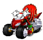 Sonic Sega All-Stars Mini Racing - 1.5-Inch Knuckles