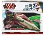 Clone Wars 2009 Red Box - Obi-Wan Delta 2 Jedi Starfighter