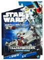 SW Transformers Crossovers Black and Blue - Tank Gunner to AT-TE