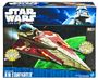 Clone Wars 2009 Black and Blue Box - Obi-Wan Jedi Starfighter