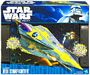 Clone Wars 2009 Black and Blue Box - Anakin Delta Starfighter