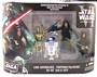 Star Wars The Saga Collection Action Figures Commemorative Series: Luke Skywalker - Emperor Palpatine - R2-D2 - C-3PO